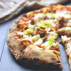 Sausage, Feta, & Pepperoncini Pizza